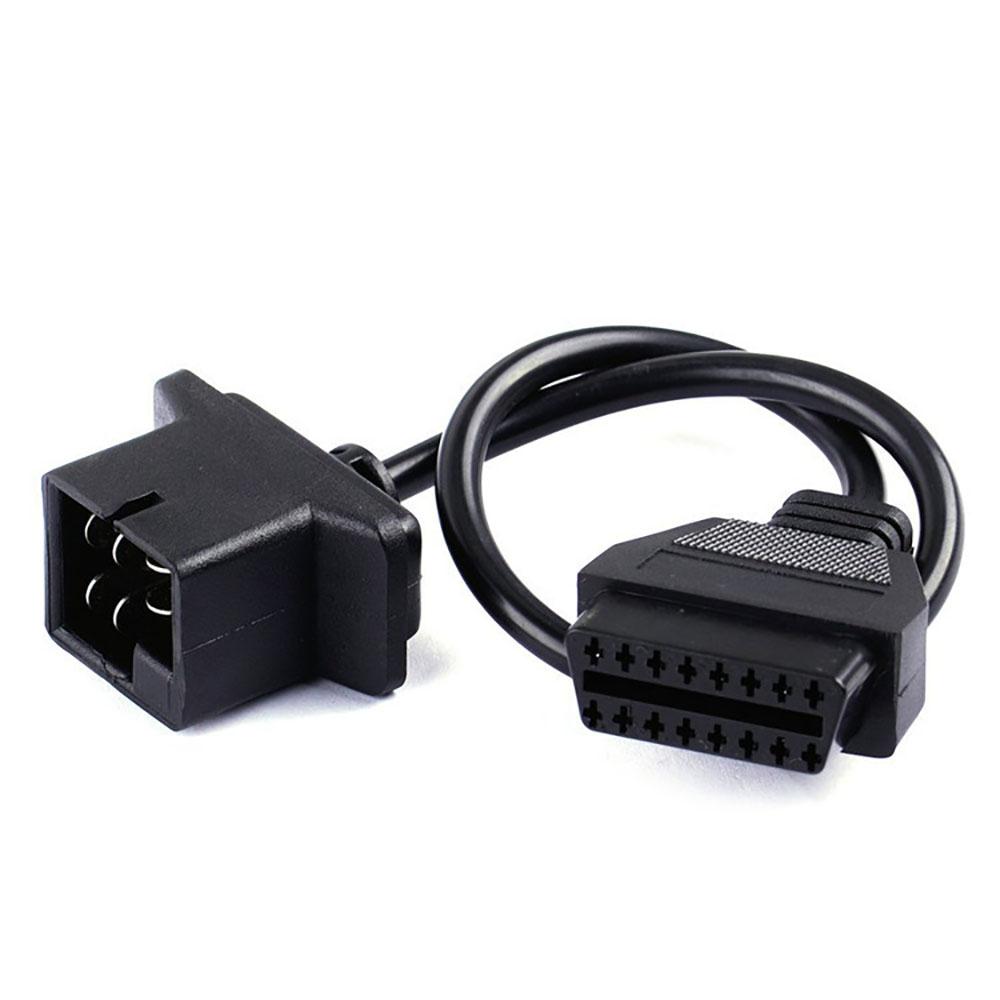 6pinový adaptérový kabel OBD1 na OBD2 pro Chrysler Jeep Dodge Diagnostický opravný nástroj