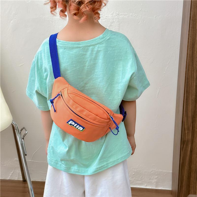Marsupio per Bambini Marsupio Sportivo per Ragazzi Borsa a Spalla Singola Leggera Borsa a Tracolla alla Moda