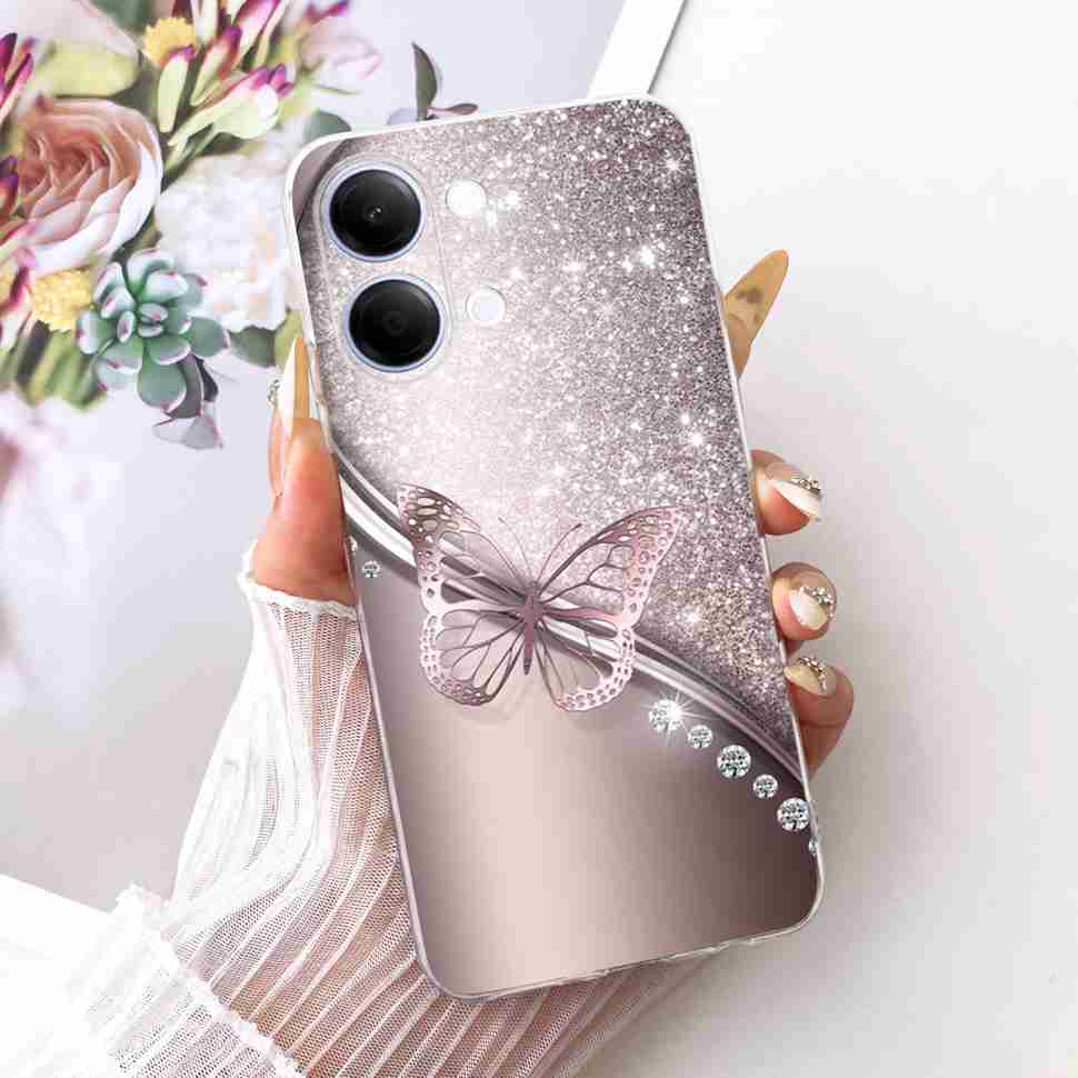 For vivo Y05 4G 6.74" Case Simple Cute Cartoon Cat Rabbit Silicone TPU Back Cover For Vivo y05 VIVO Y 05 4G Phone Cases Bumper