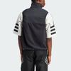 adidas Originals Adicolor 3-Stripes Stand Collar Casual Sports Vest Men Vests Black IZ4799