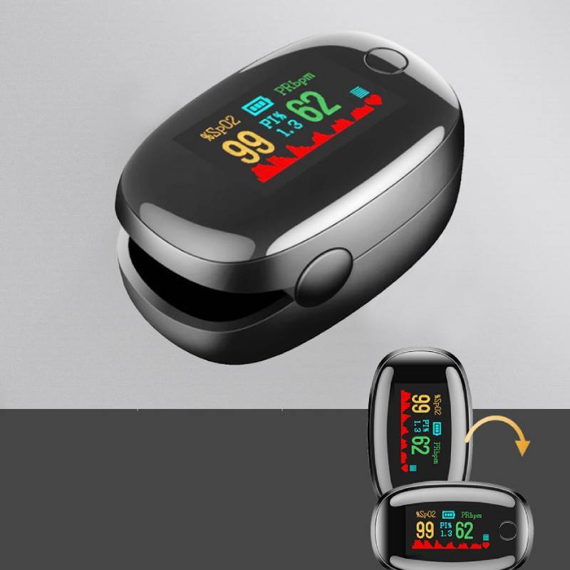 Fingertip Pulse Oximeter With Abs Material And Battery Power For Home Health Monitoring