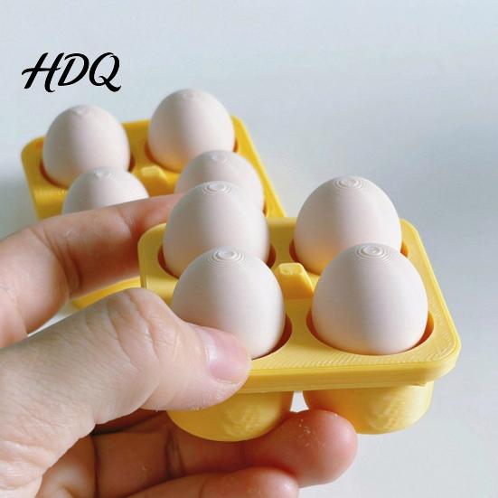 Novelty Holiday Gift 3D Printed Keyboard Fidget Toy Egg Carton Clicker Toy with Clicky Feel Desktop Ornament Keychain for Adults Work Desk Backpack