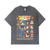 275 GSM Washed T-shirts 100% Cotton Dragon Ball V31 Daima Print Unisex Heavy Cotton T Shirt