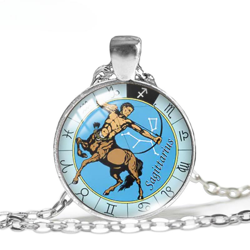 

12 сузір’їв, кулон, намисто, ланцюжок, кришталевий зодіак, намисто для пари, ланцюжок, модні ювелірні вироби для пари, подарунок Silver plated