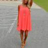 Sexy Women Summer Casual Sleeveless Evening Party Beach Dress Short Mini Dress
