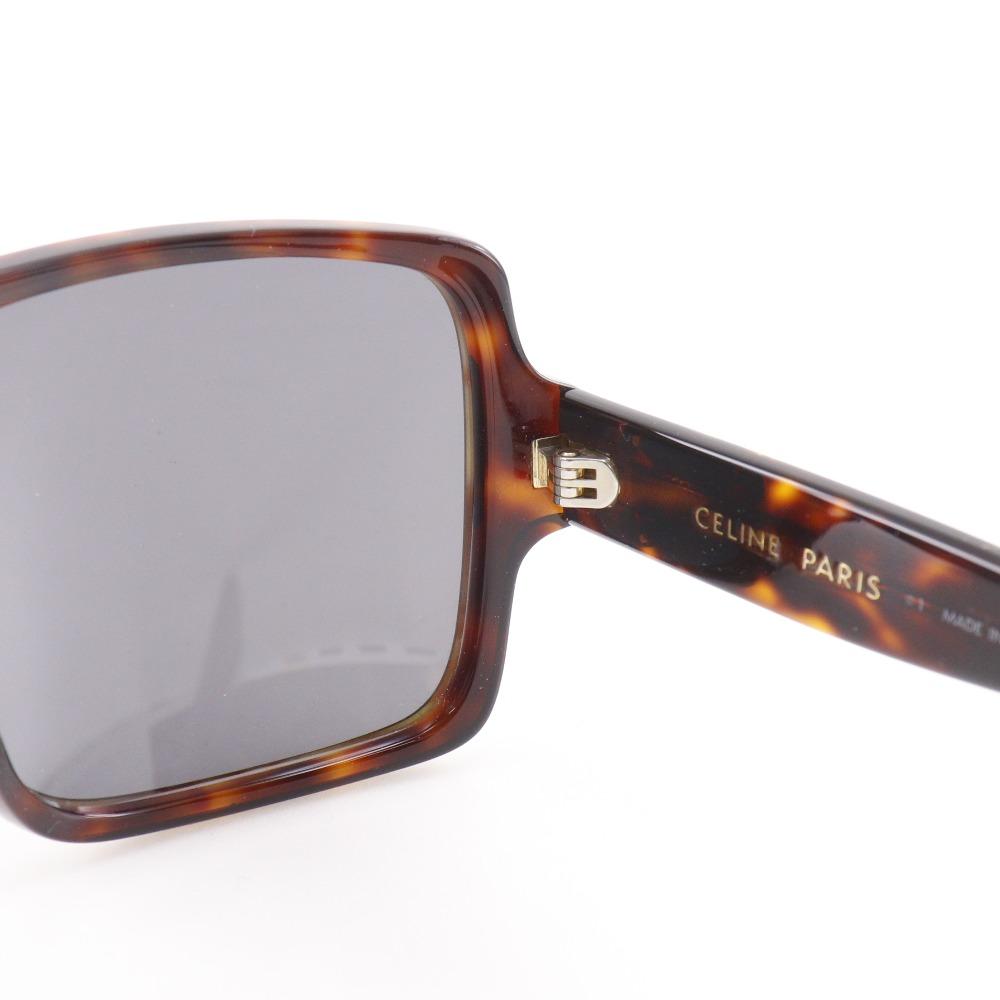 Celine Triomphe Sunglasses CL40316U Brown Plastic Women Used