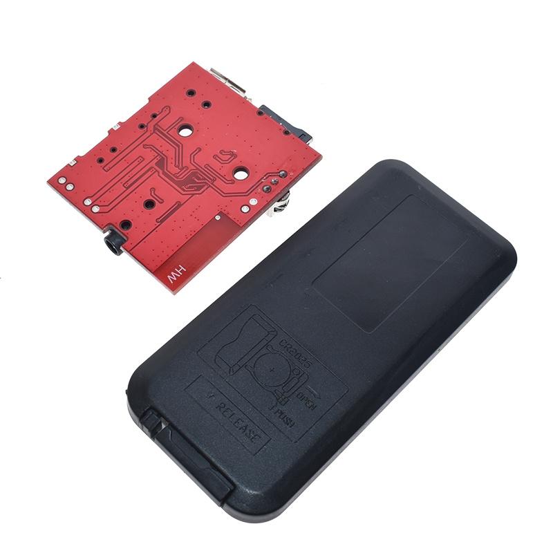 3W Car Bluetooth 4.1 MP3 WAV Decoding Board Speaker Amplifier Audio Receiver Module Support USB/TF/U-DISK/IR Remote Control
