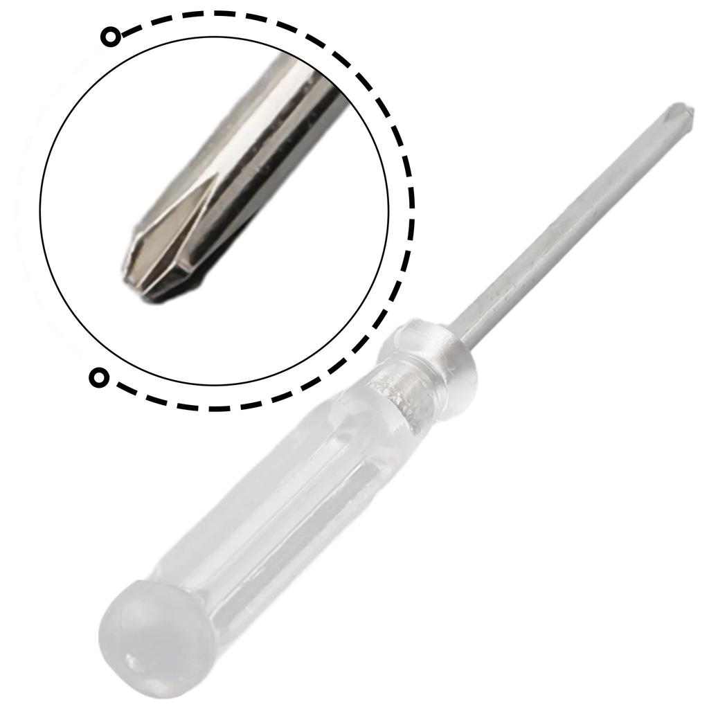 Transparent Screwdriver Multifunctional Cross Slotted Screwdriver Cutter Head Screw Driver Disassemble Repair Tool