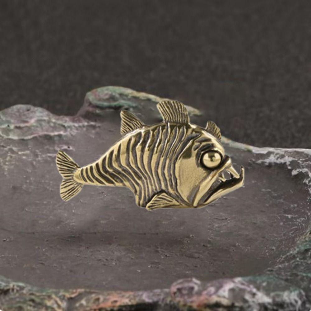 Творческие фигурки пираний своими руками Мини-фигурки пираний ручной работы Чайные — фото 4