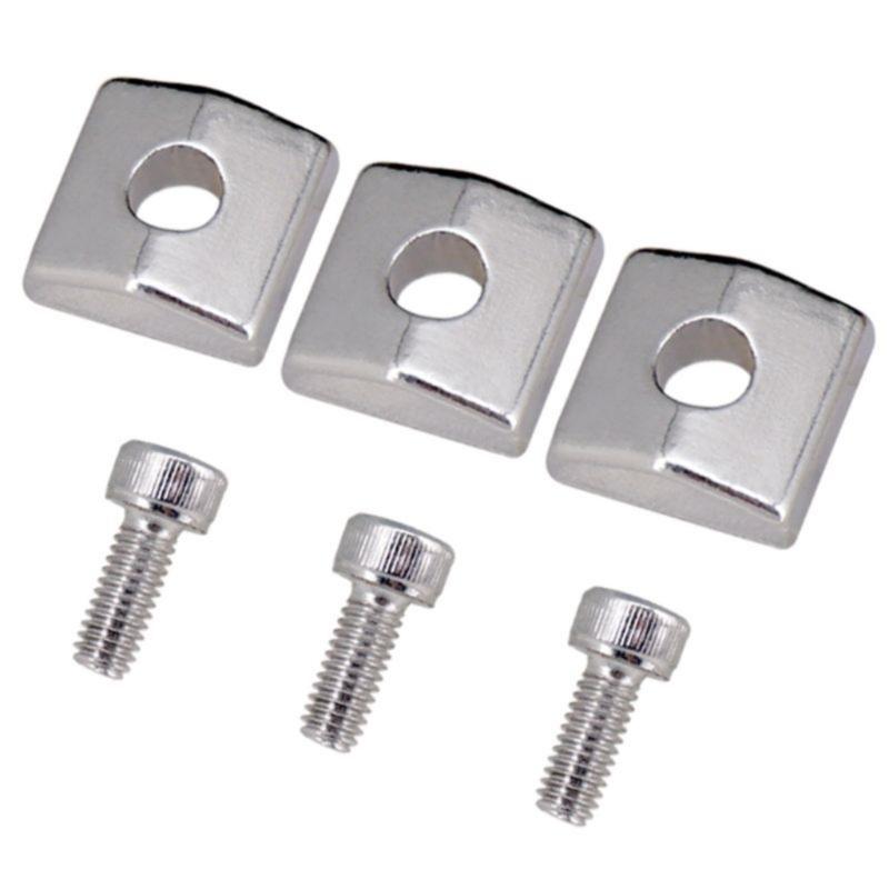 

Stable Tremolo Lock with Metal Plate Improves String Vibration for Better Sound Quality in Performances серебряный