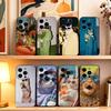 Funny Animal C-Cat  Phone Case Silicone Soft For IPhone 17 16 15 14 13 12 11 X XR Plus Pro Max Plus