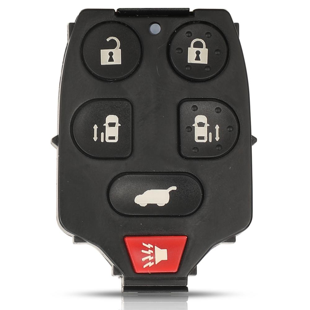 

jingyuqin 5/6 кнопок чехол для автомобильного ключа чехол-брелок для Honda Odyssey 2011 2012 2013 2014 чехол для дистанционного ключа хлопок конфеты