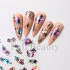 Nail Art Sticker Diablo Series European And American Halloween Laser Spider Scorpion Thin Fortitude Back Glue Nail Sticker