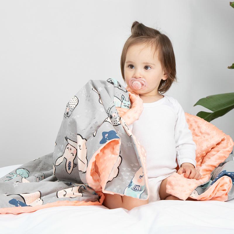 cotton fleece baby blanket