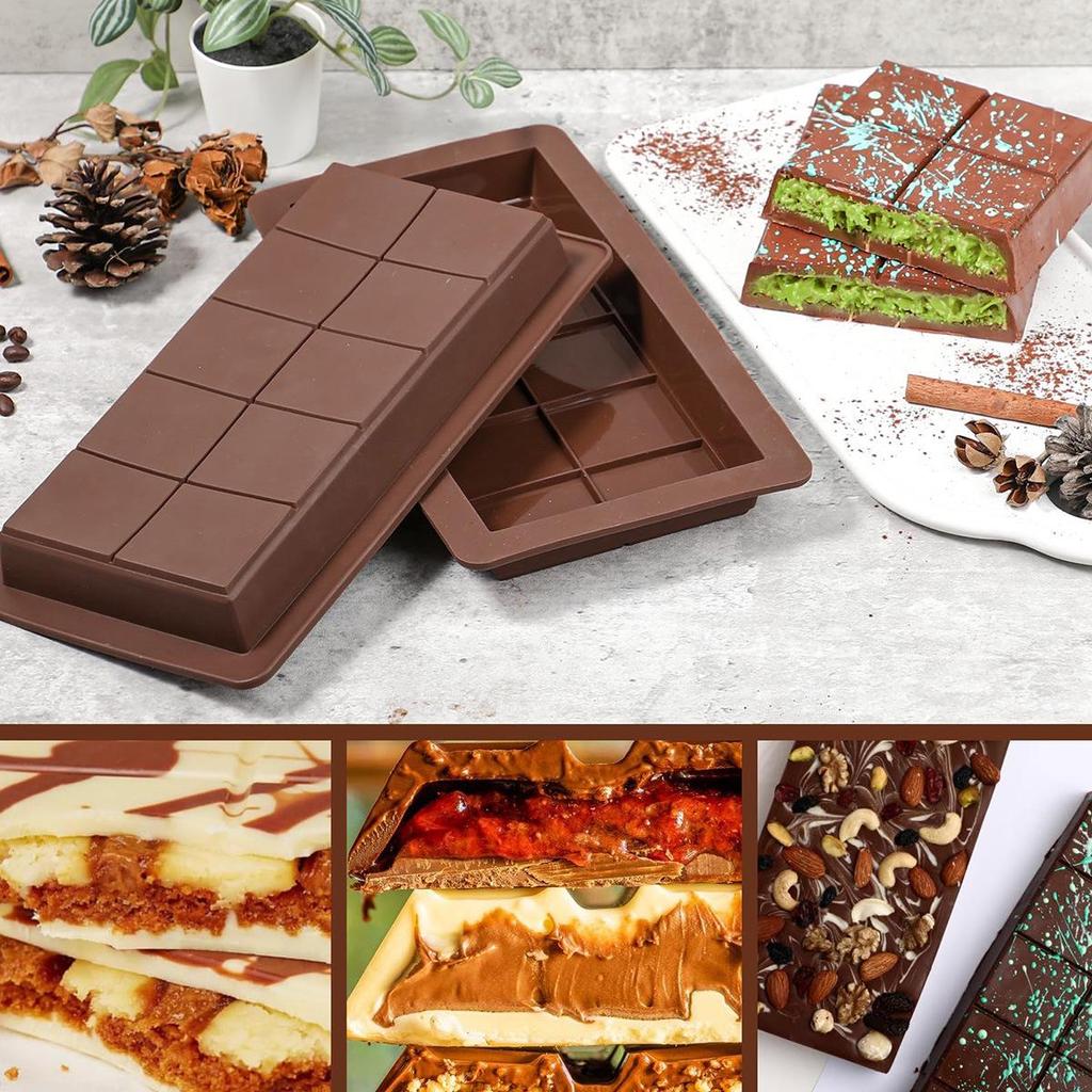 Matriță de silicon pentru ciocolată Dubai: Formă de copt DIY de calitate alimentară