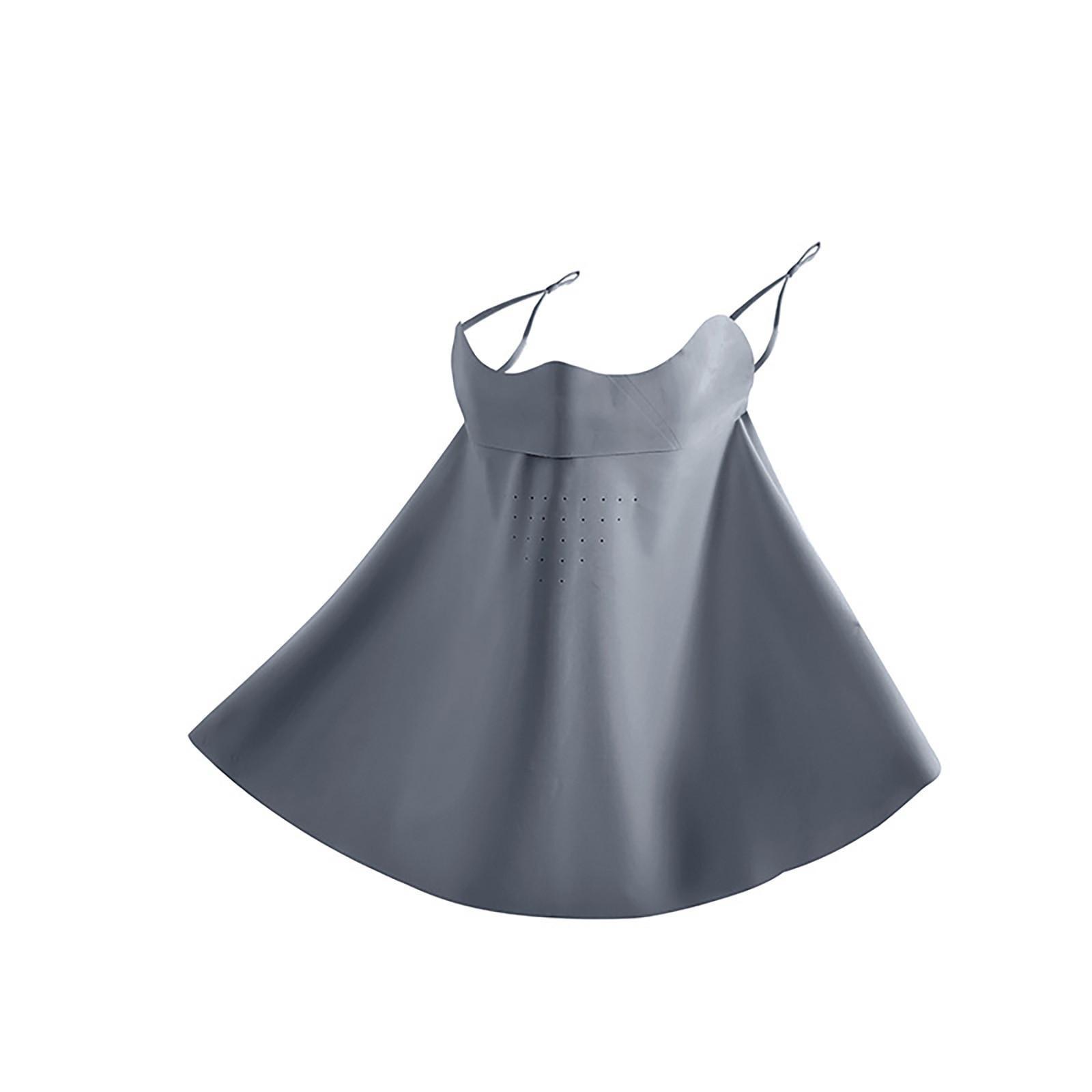 

Breathable Sun Protection Face Mask Cover Lightweight Soft Fabric Adjustable Ear Loops UV Shield Outdoor Use One Size