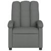 vidaXL Relaxsessel Dunkelgrau Stoff