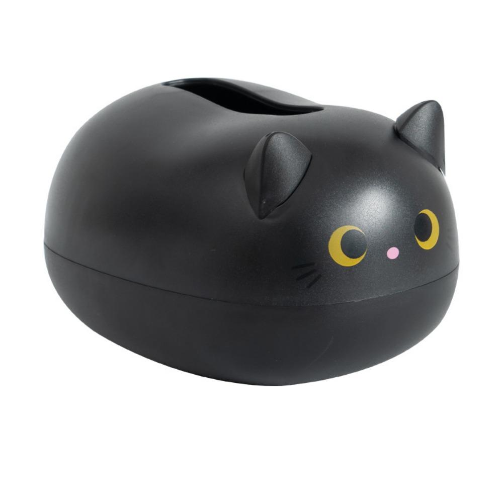 Cartoon Cartoon Paper Box Handicraft Napkin Storage Box Simple Cat Tissue Box  Kitchen