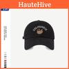 Adorable Cartoon Bear Embroidered Baseball Cap For Men And Women Spring Stylish