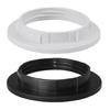 6pcs Practical Plastic Lamp Shade Rings Light Fixture Adapters for Light Support Replacement and Collars Daily Use