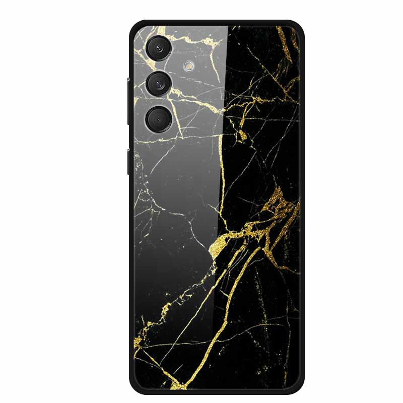 Tempered Glass Phone Cases for Samsung A16 Cases Space Print Hard Back Covers for Samsung Galaxy A16 4G 5G Shells Coque A16 2024