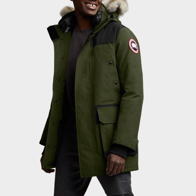 Canada Goose Down Jacket Unisex Army Green 9513M-49
