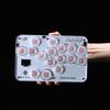 Haute42 Arcade Joystick Hitbox Leverless Controller Fight Sticks For PC / Ps4 /Switch Mini Hitbox Fighting Game Arcade Stick
