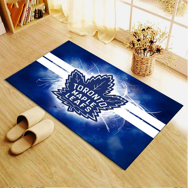 Toronto Maple Leafs Carpet Rug for Living Room Bedroom Home Sofa Decoration,Kids Play Non-slip Floor Mat