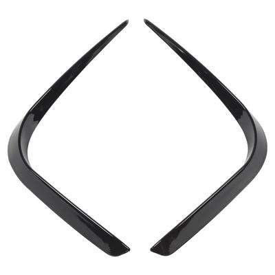1 Pair Front Bumper Spoiler Bright Black Left Right Splitter Trim Fit For X5 G05 M Sport 2019 To