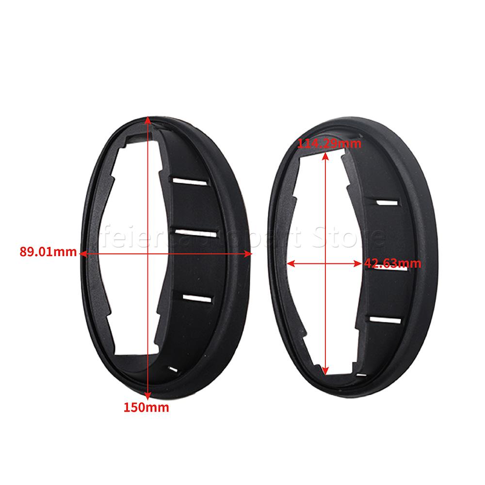 51167261775 51167261776 Car Door Side Mirror Gasket Rubber Pad Sealing Ring For Mini Cooper Gen2 Clubman R55 R56 R57 R58 R59