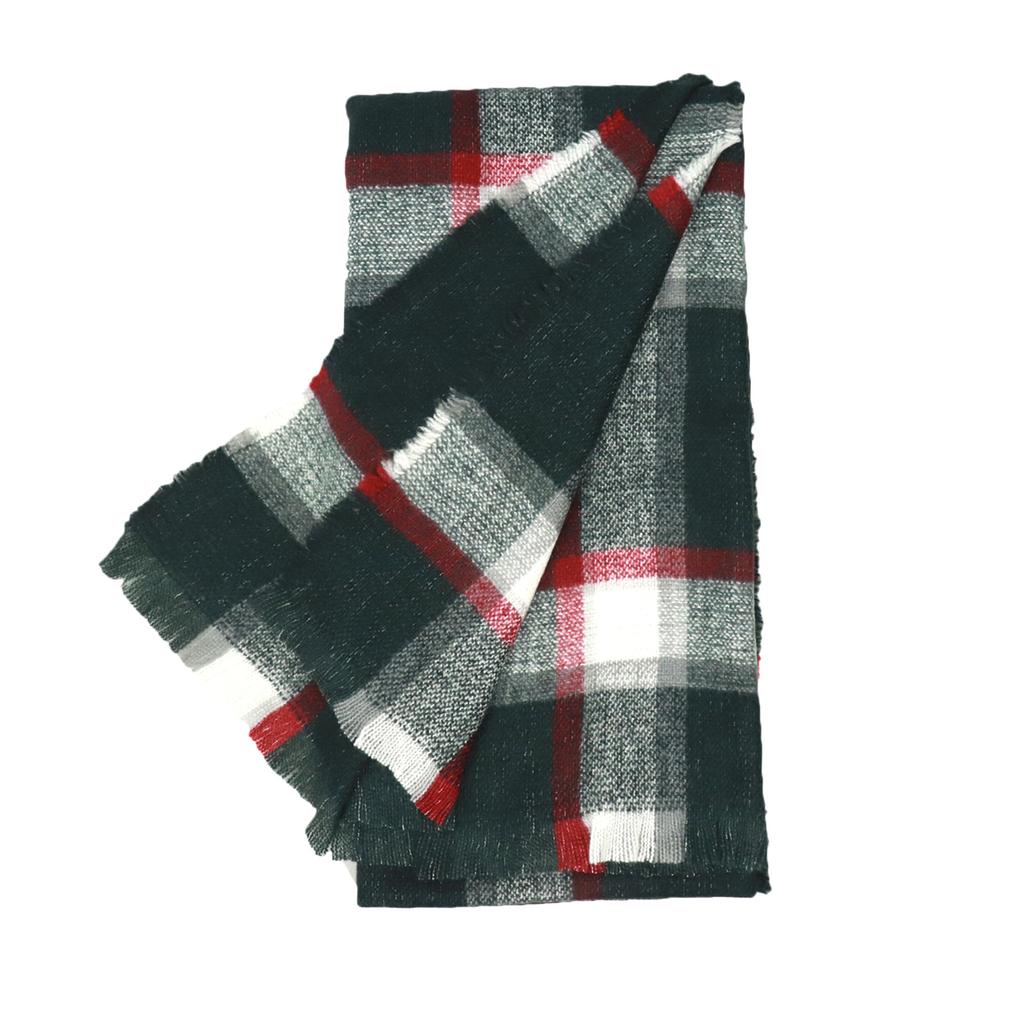 Woven scarf, thermal fashion women's scarf, acrylic plaid scarf