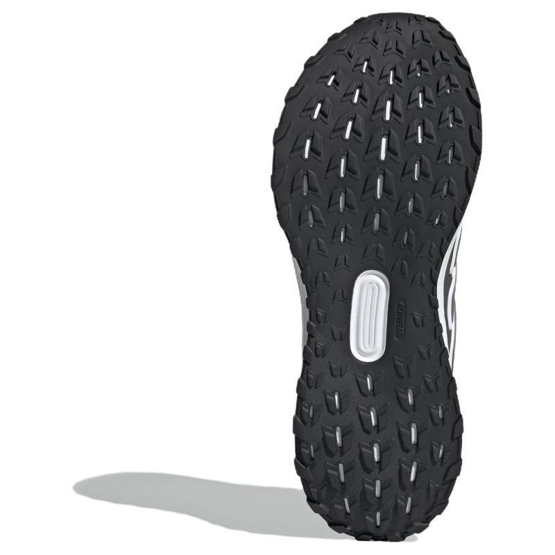 Adidas ULTRARUN 5 Chaussures de course basses antidérapantes et résistantes à l'usure pour hommes Baskets blanches et grises JP5907