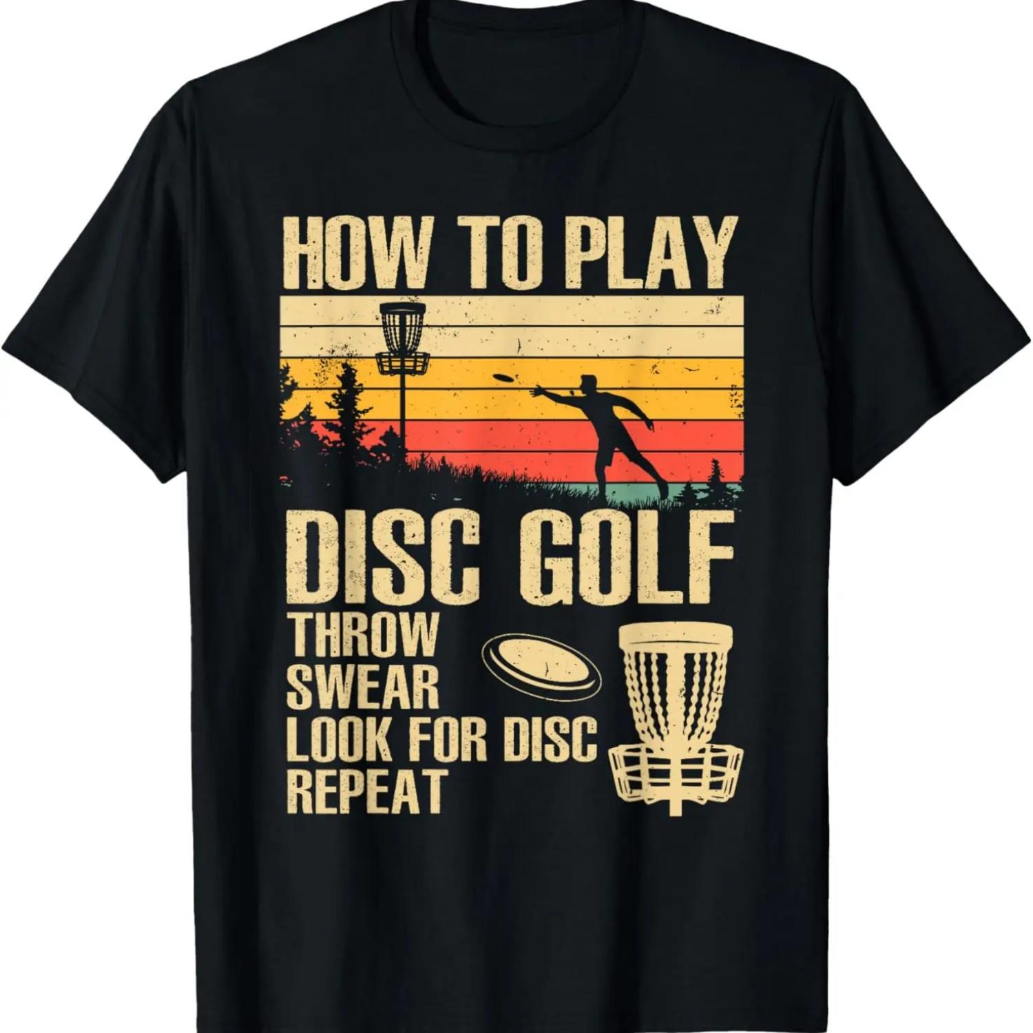 

Disc Golf Design For Men Women Disc Golfer Disc Golf Player T-Shirt XXXXXL