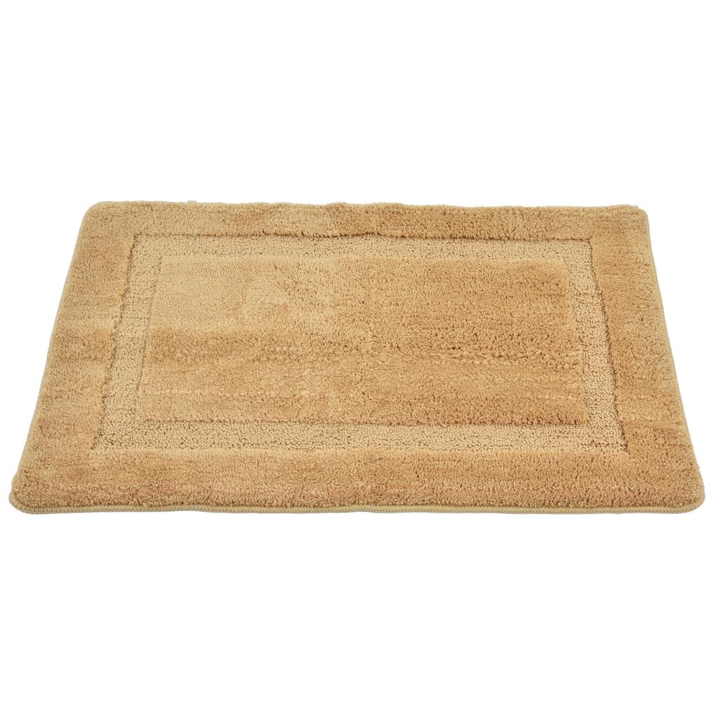 Bathroom Mats 50x80cm Rectangle Door Mat Absorbs Water Quickly Polyester Antiskid Bathroom Carpet