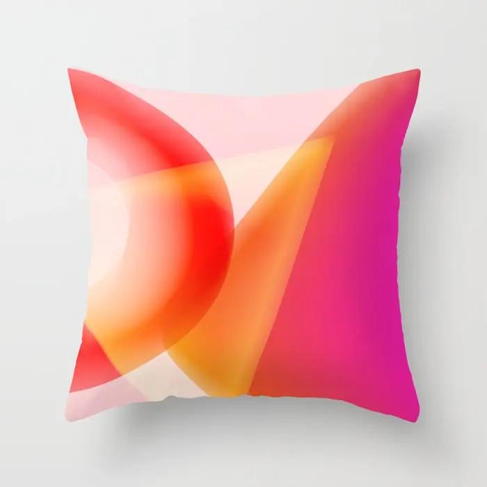 Bedroom Living Room Decor Abstract Pattern Pillow Covers Home Sofa Cushion
