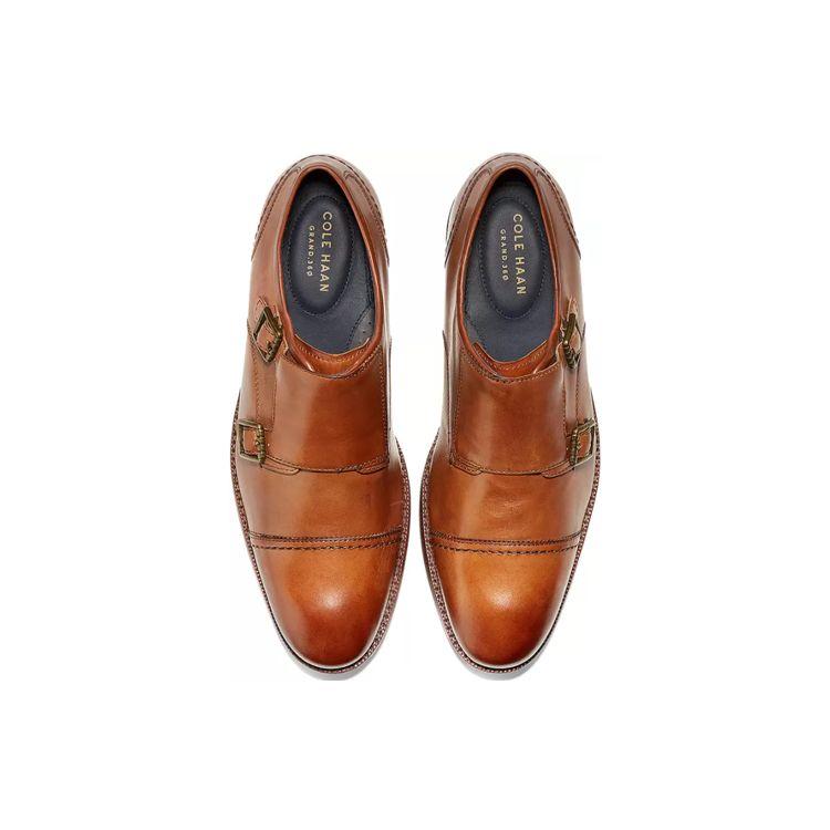 Clarks Top Layer Cowhide Business Commuting Formal Leather Shoes Men Shoes Brown 261724527