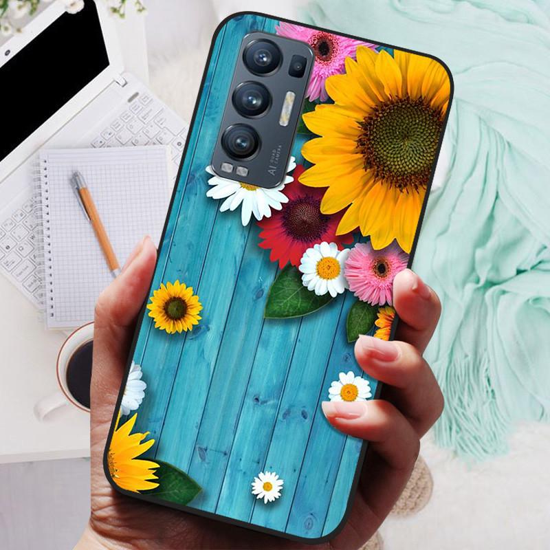 For OPPO Find X3 Neo Case Black Cover Lion Wolf Silicone Soft Back Cases For OPPO Find X3 Lite Phone Case Reno 5 Pro Plus 5G