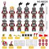 Mittelalterliche Serie Greifenlegion Soldat Minifigur Bausteine Spielzeug