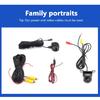 Smartour AHD 1080P AI Smart Intelligent Tracking Recognition Car Rear View Parking Camera Pedestrian/Vehicle Detection Reversing