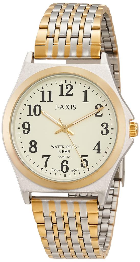 Sun Flame Co., Ltd. J-Axis NAG52NAG52-T Men's Gold Watch