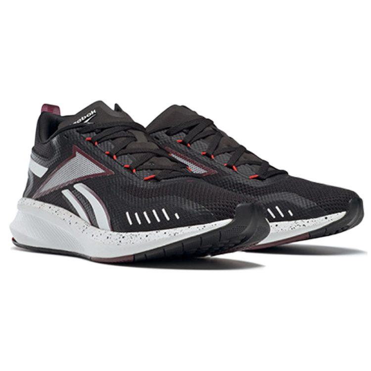 Reebok Fusium Run 20 Comfortable Pu Cushioning Low top Running Shoes Unisex Black FV3812