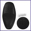 XL Black Motor Scooter Net Cover Breathable Cushion