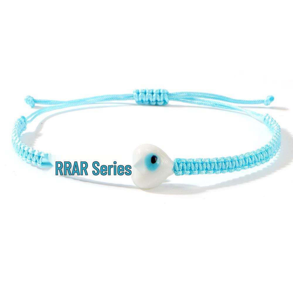Niche Design Multicolor Demon Eye Woven Bracelet - Trendy, Unique, Personalized Fashion Statement