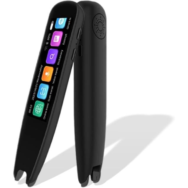 Language Translator Pen, AI Smart Translation Pen with 3 in Screen, 134 Online Voice Translations, Real Time Portable Scan Translation Pen for