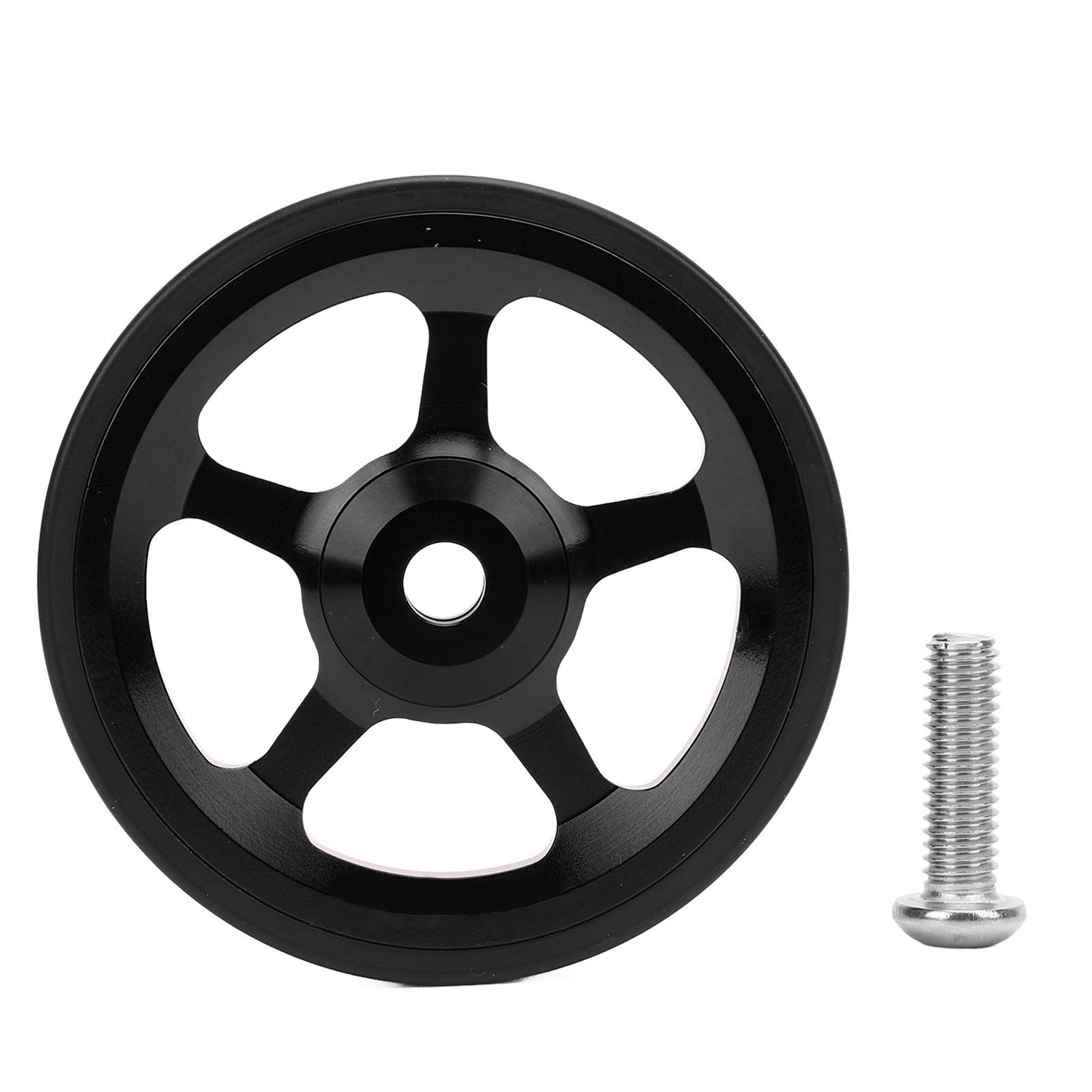 

Складной велосипед Easy Wheel Более плавное управление Легкое перемещение Надежная фиксация Алюминиевый сплав Easywheel Black
