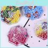 Circular Maze Plastic Toy For Kids With Steel Ball Educational Toy Gift For