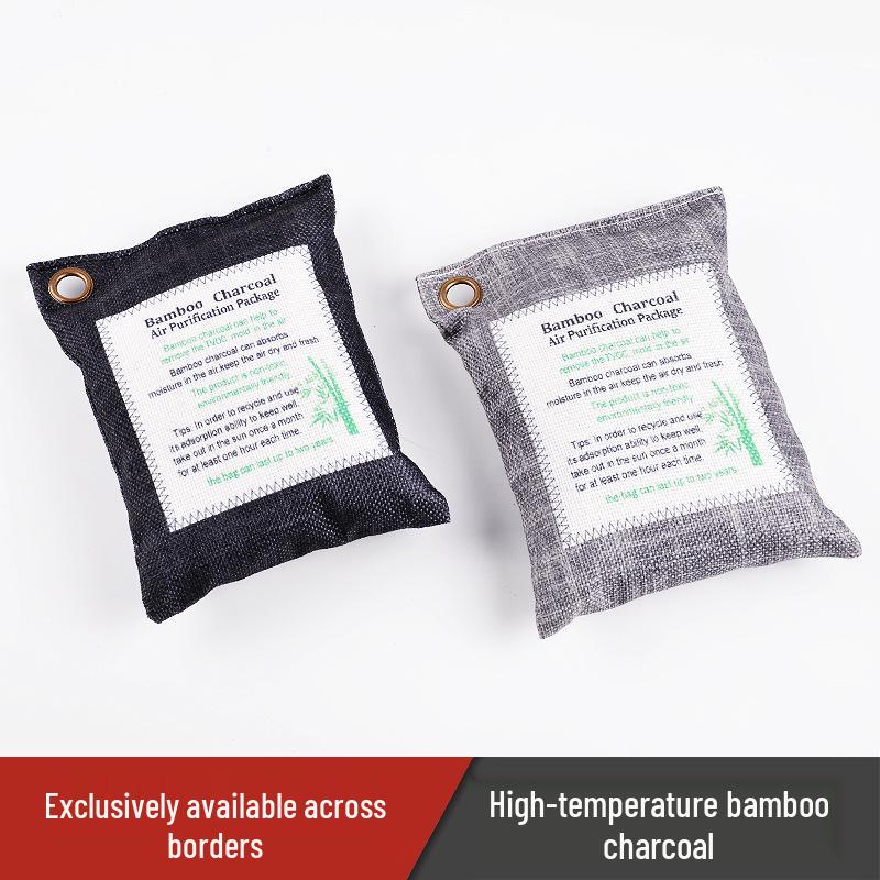 200g Bamboo Charcoal Car Deodorant & Formaldehyde Remover Activated Carbon Bag
