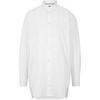 Womens/Ladies High-Neck Relaxed Fit Long-Sleeved Blouse