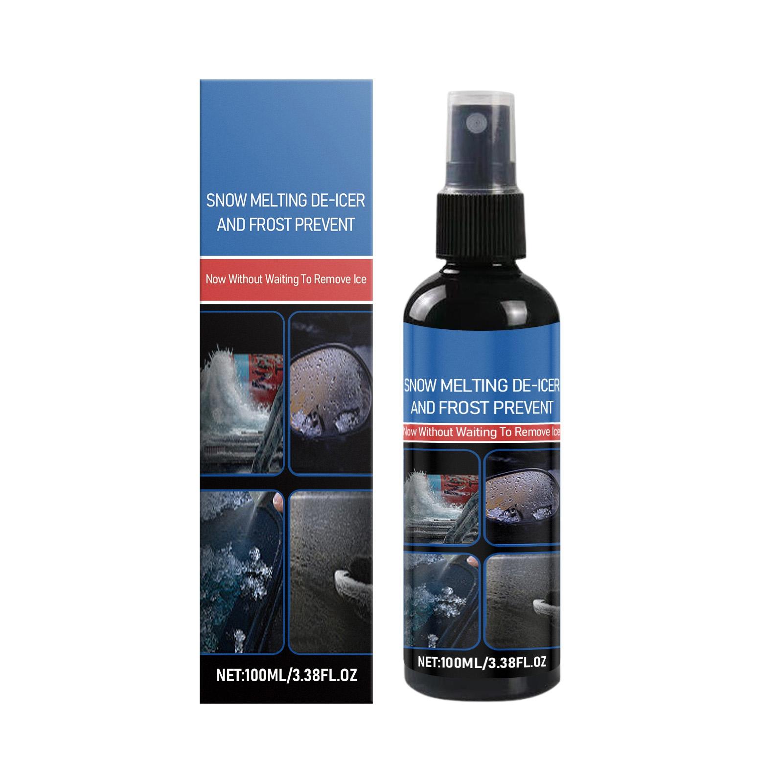 

Car Deicing And Snow-melting Agent, -frost, Winter Car Care Spray, Winter Car Window Snow Cleaning, -frost And -freezing Spray,100ML One Size
