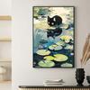 5D Diamond Mosaic Cartoon Black Cat Drinking Full Round/Square DIY Diamond Painting Complete Kit Home Decoration Frameless